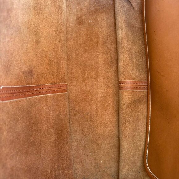 Vintage Coach Large Tote in British Tan - Picture 6 of 14